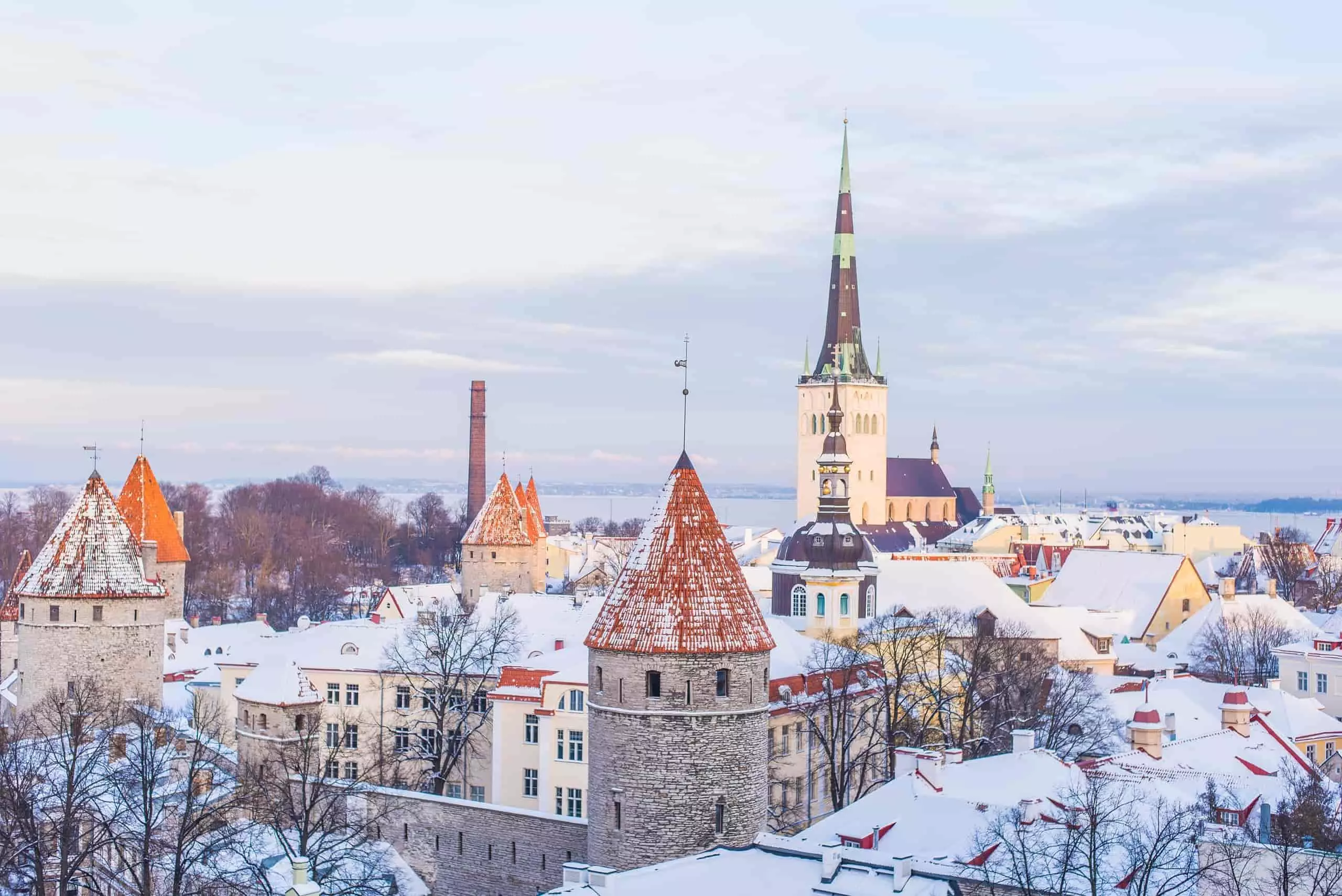 Old Town of Tallinn, Tallinn, Estonia.